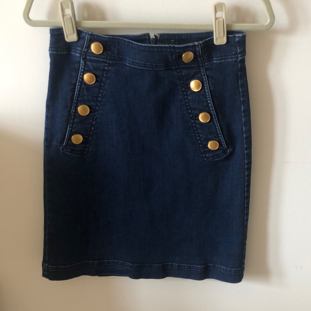 Ann Taylor Jean Skirt
